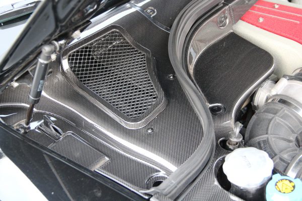Ferrari 599 gtb carbon wind screen panel front hood
