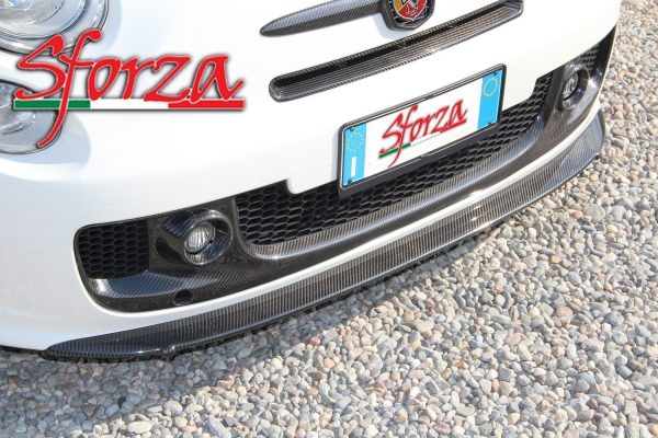 Abarth 500 Carbon front spoiler series 3