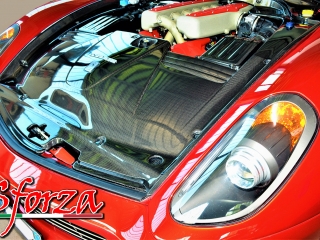 Ferrari 599 rossa vano motore sforza