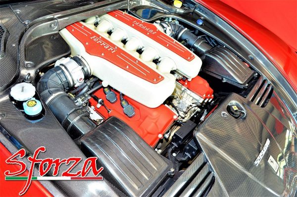Ferrari 599 GTb carbon engine bay