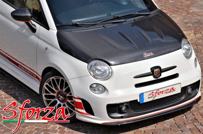 500 abarth carbon front