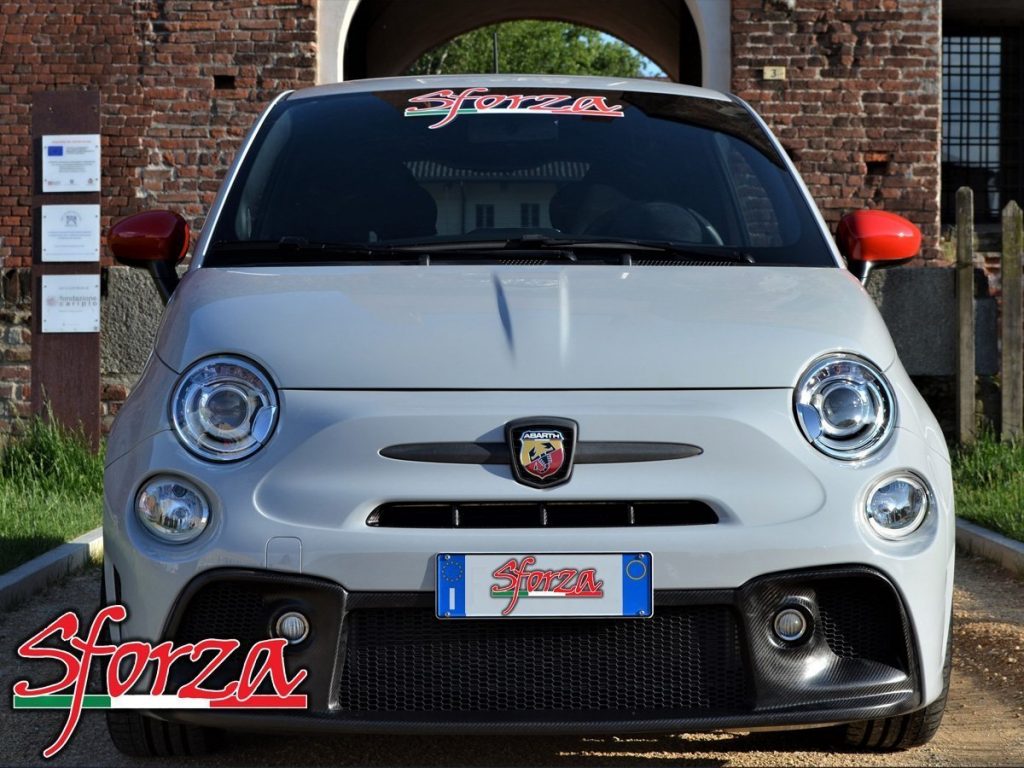 Abarth 595 Carbon Front bumper mask