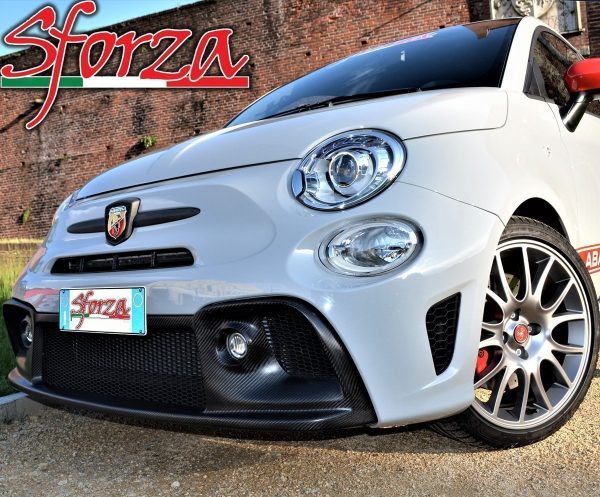 Abarth 595 Carbon front Bumper Mask series 4