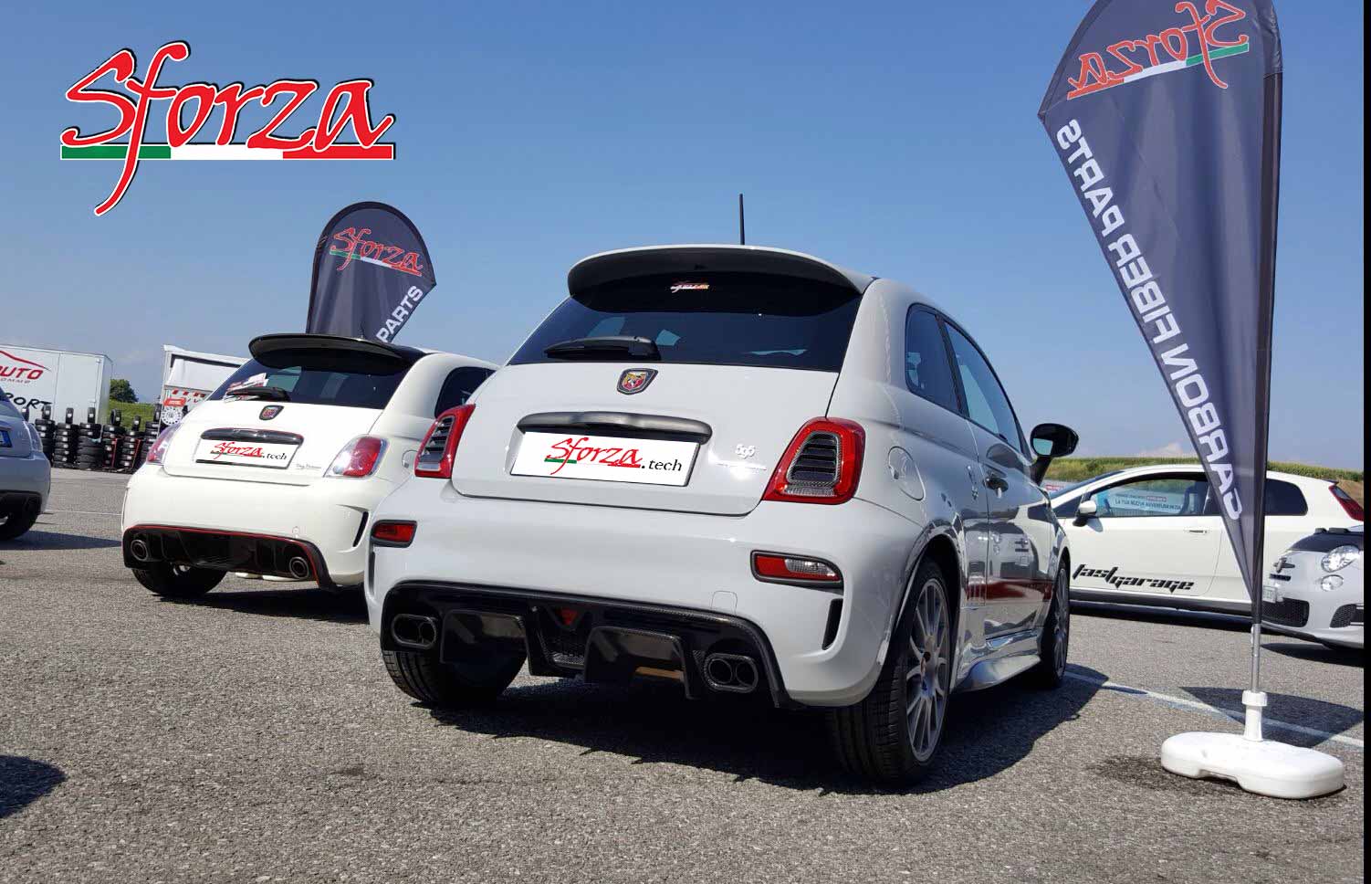 Only Abarth and Show Sforza Paddock