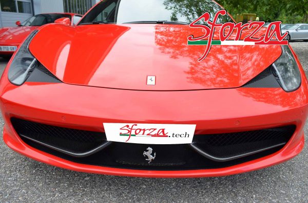 Ferrari 458 italia frontflügel wings carbon italia spider