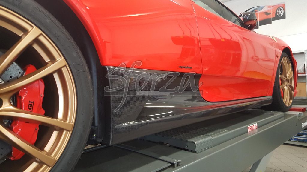 Ferrari F430 Scuderia carbon fiber rocker panels