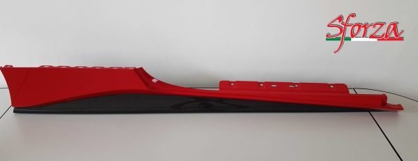 Ferrari 488 carbon fiber rocker panels Spider red corsa
