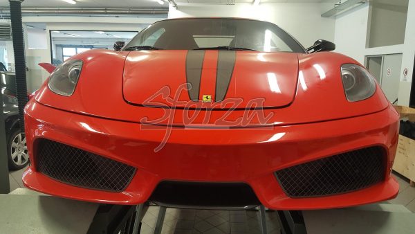 Ferrari F430 Scuderia spoiler paraurti anteriore carbonio