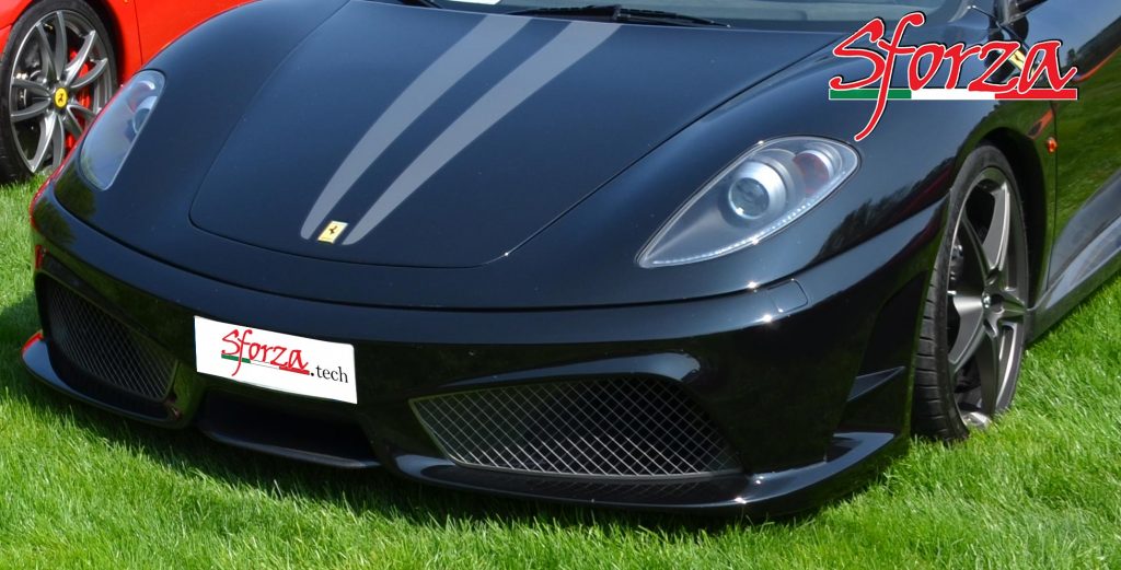 Ferrari F430 Scuderia carbon fiber front bumper spoiler