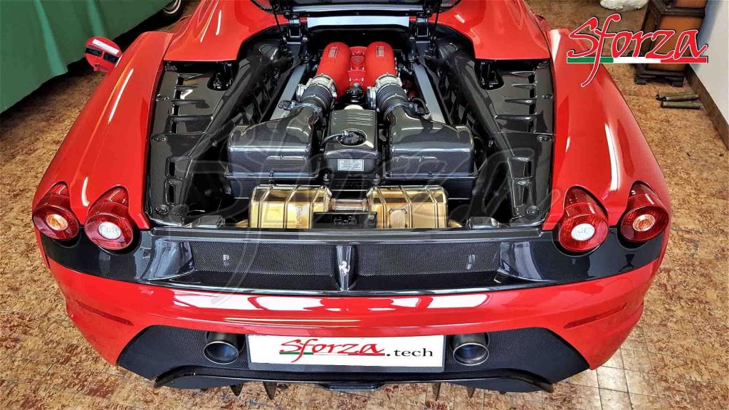 Ferrari F430 Spider Engine bay panels carbon
