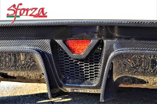 Abarth 500 Carbon Diffuser Stop light F1