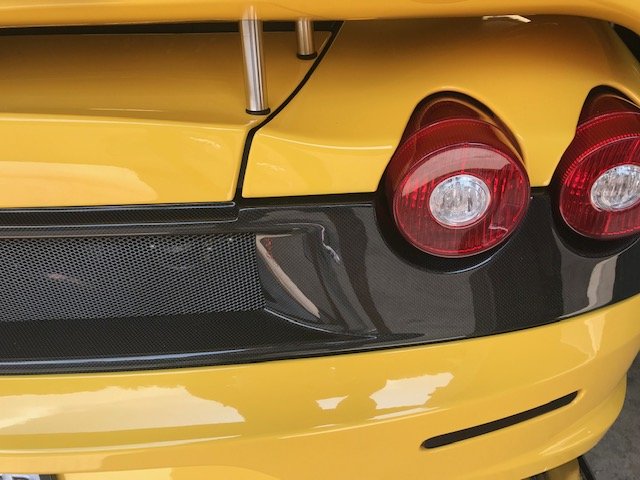 Ferrari F430 coupe collegatore carbonio giallo modena