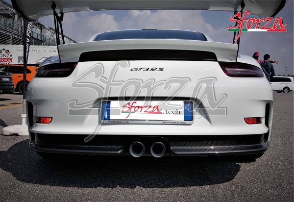 Porsche 911 991.1 GT3 RS  carbon fiber rear bumper lower diffuser