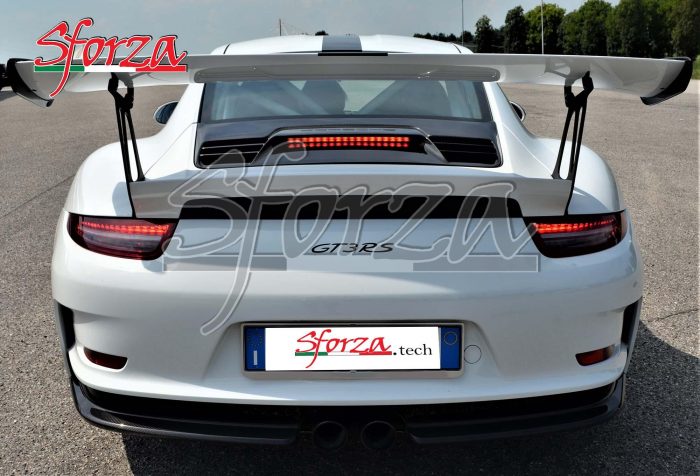 Porsche 911 991.1 GT3 RS Carbon Sforza rear view