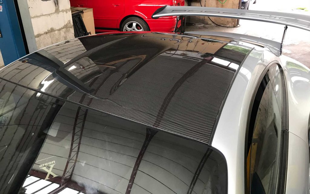 Porsche 991 carbon roof external panel  GT3 RS style