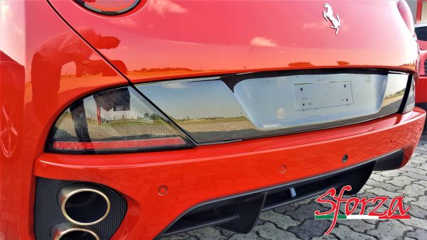 Ferrari California Carbon rear Panel plate holder