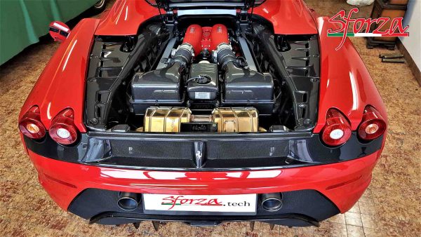 Ferrari F430 Spider carbon rear moulding connector 16m