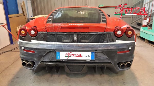Ferrari F430 rear bumper moulding connector Scuderia upgrade