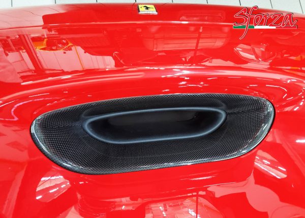Ferrari F8 vorne lufteinlass Carbon tributo spider