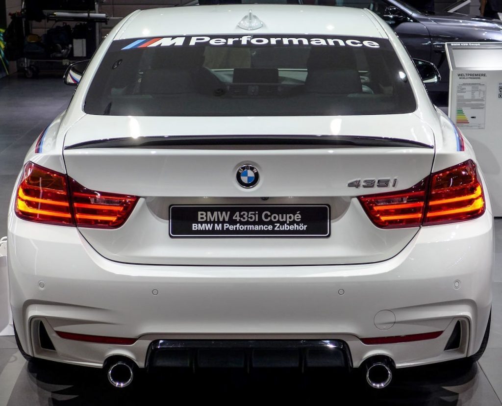 BMW F32 series 4 carbon rear spoiler M Performance