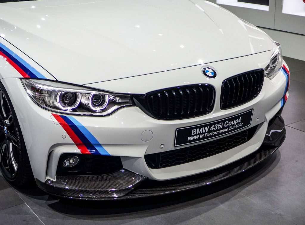 BMW F32 F33 F36 series 4 carbon Frontspoilerlippe M Performance