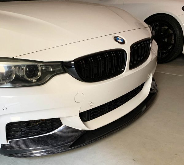 BMW F32 F33 F36 serie 4 Spoiler anteriore carbonio M performance