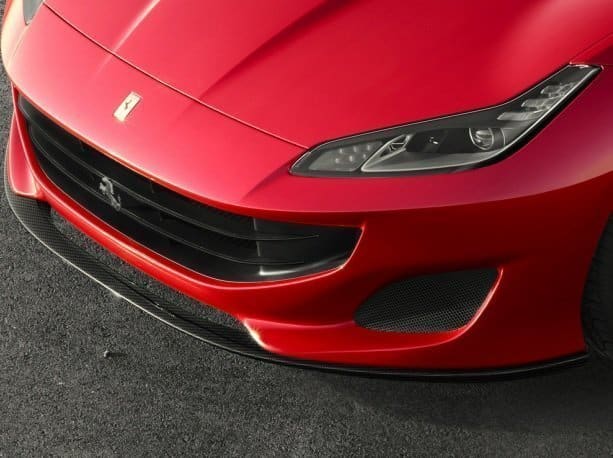 Ferrari Portofino Carbon front spoiler replacement