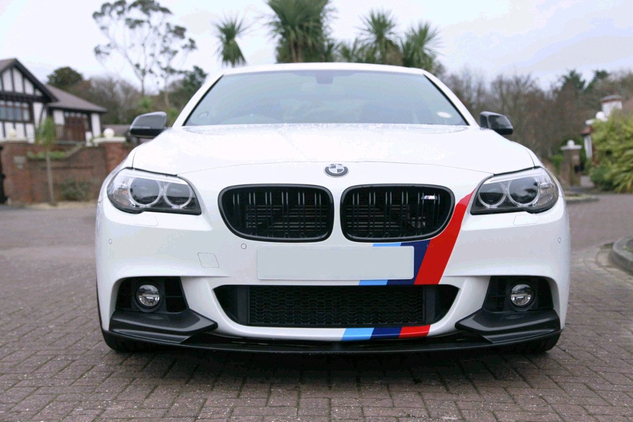BMW F10 F11 Série 5 spoiler avant Carbone M performance