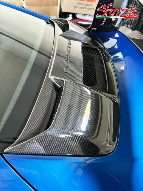 Porsche 911 991 GT2 RS Lufteinlass heckdeckel carbon